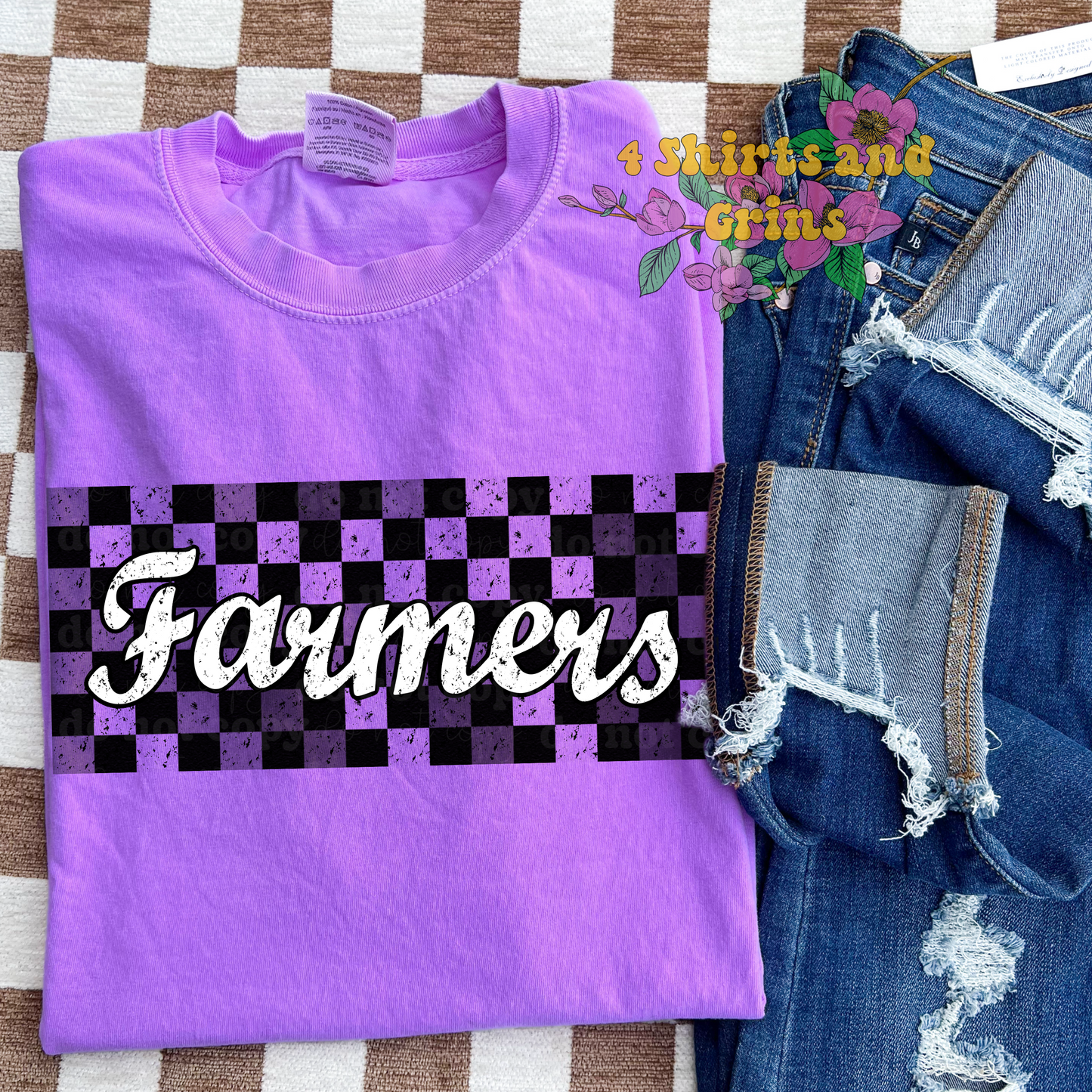 Distressed Farmers T-Shirt