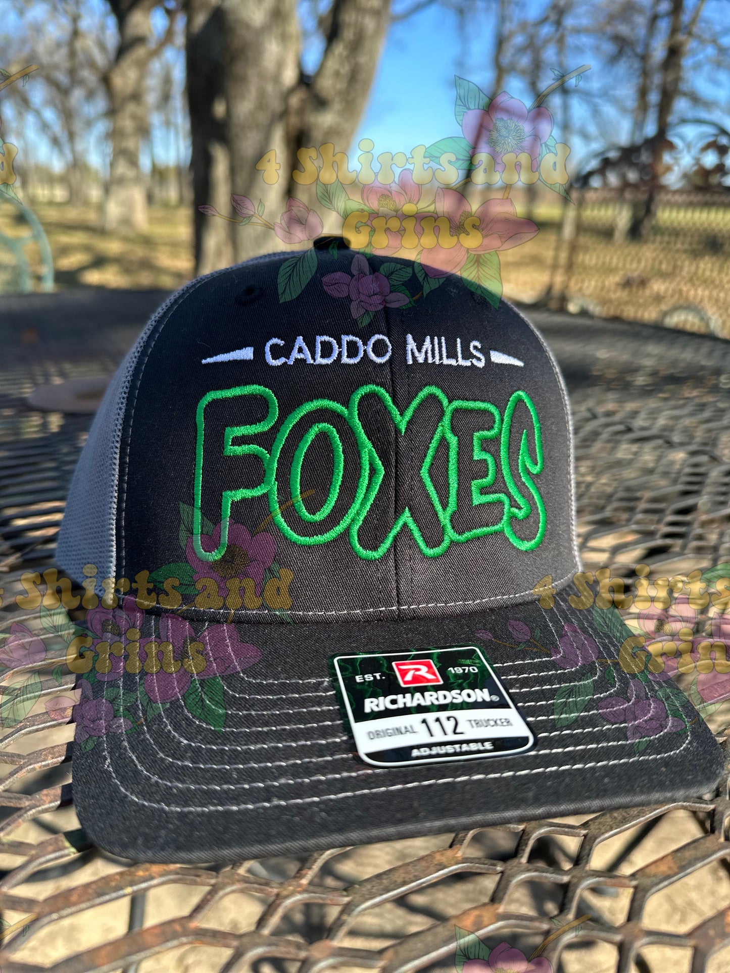 Caddo Mills Foxes Embroidered Richardson Hat