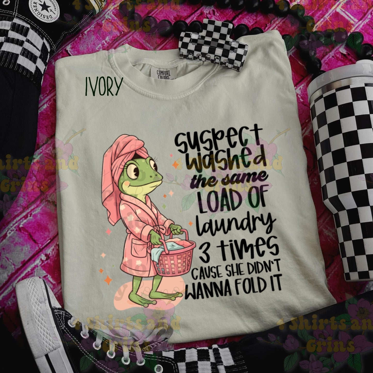 Suspect Washed the Same Load 3 Times Shirt