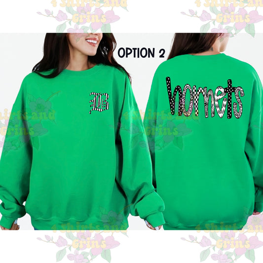 Grunge Hornets Long Sleeve