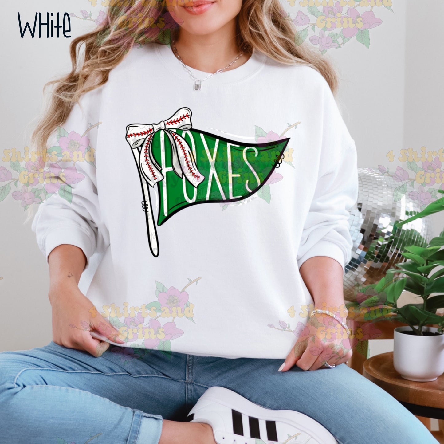 Foxes Baseball Pennant Shirt