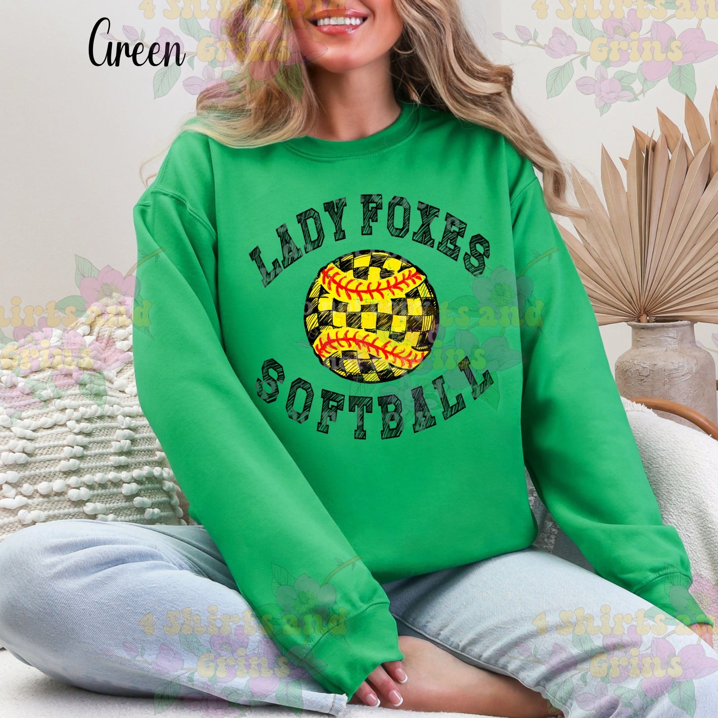 Caddo Mills Scribble Softball Long Sleeve