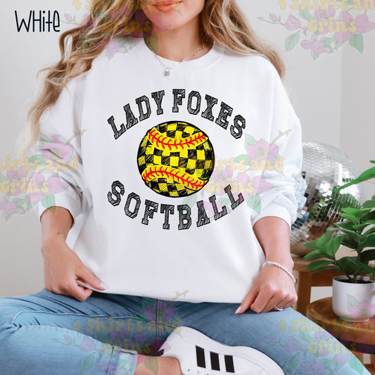 Caddo Mills Scribble Softball Long Sleeve