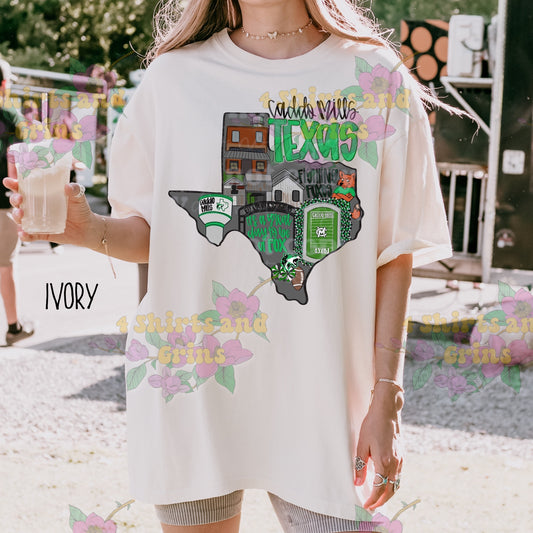 ๐ Caddo Mills Texas Spirit Tee โ 4 Shirts and Grins Exclusive! ๐