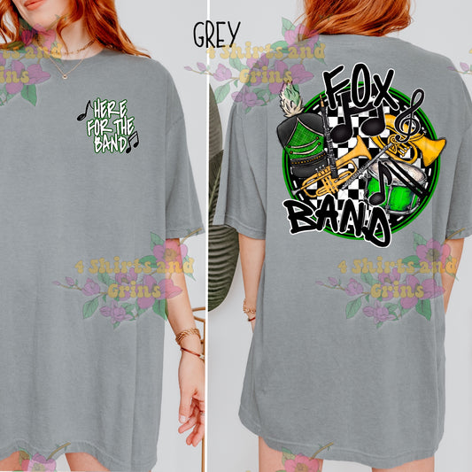 Fox Band Comfort Colors Tee