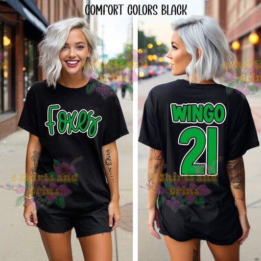 Custom Comfort Colors Spirit Shirt | DTF Transfer Design | Choose Colors