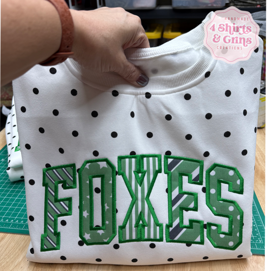 Polka Dot Sweatshirt