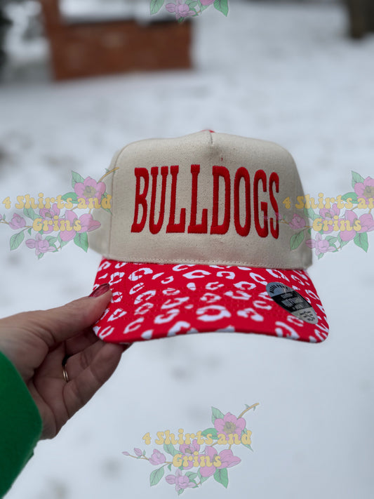 Custom Leopard Bill Magna Pony™ Hat | Personalized Embroidered Cap