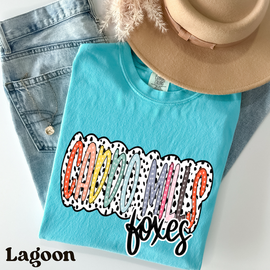 Colorful Dalmatian Caddo Mills Shirt