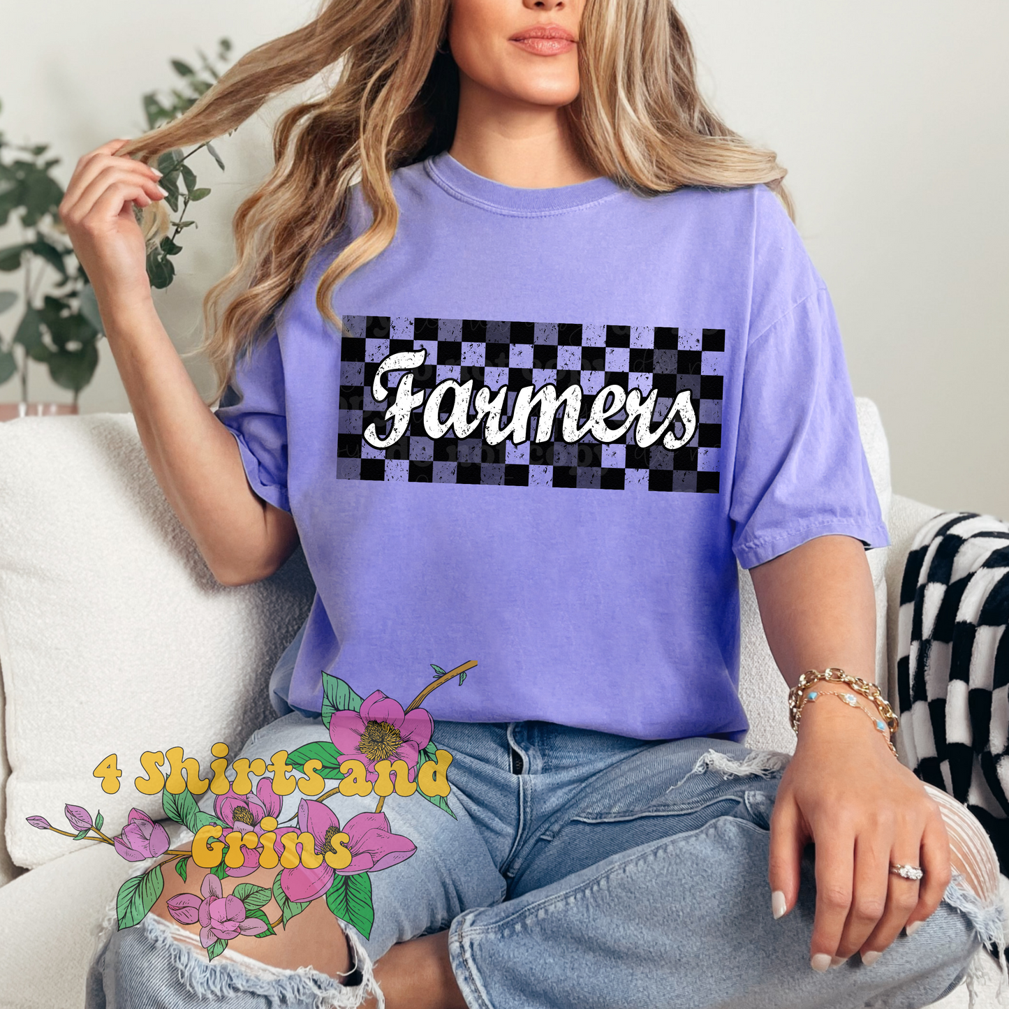 Distressed Farmers T-Shirt