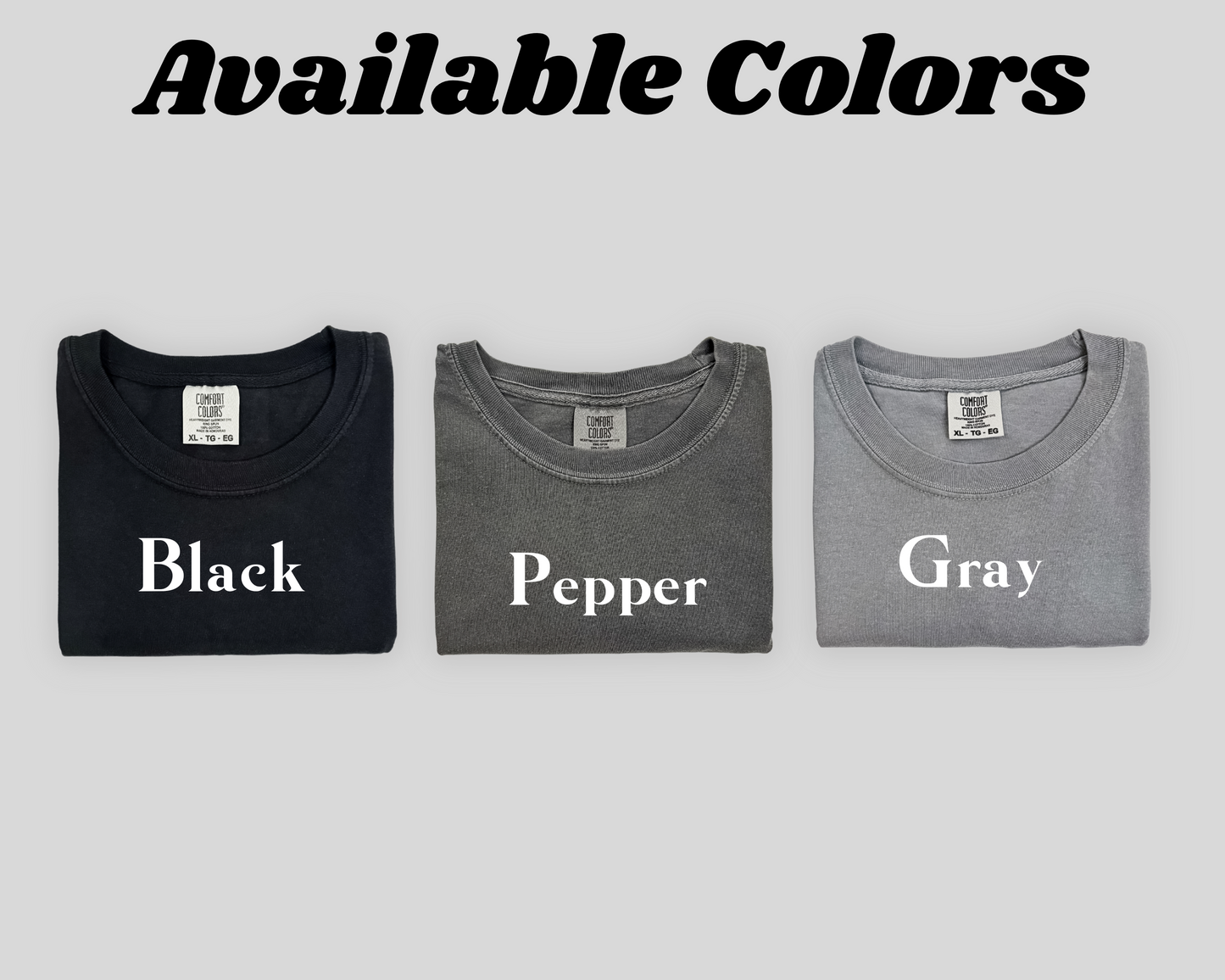 ✨Custom Bold Mascot Tee – Metallic Puff & Stars | Comfort Colors® | Your Word, Your Way✨