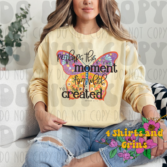 Perhaps This is The Moment For Which You Were Created