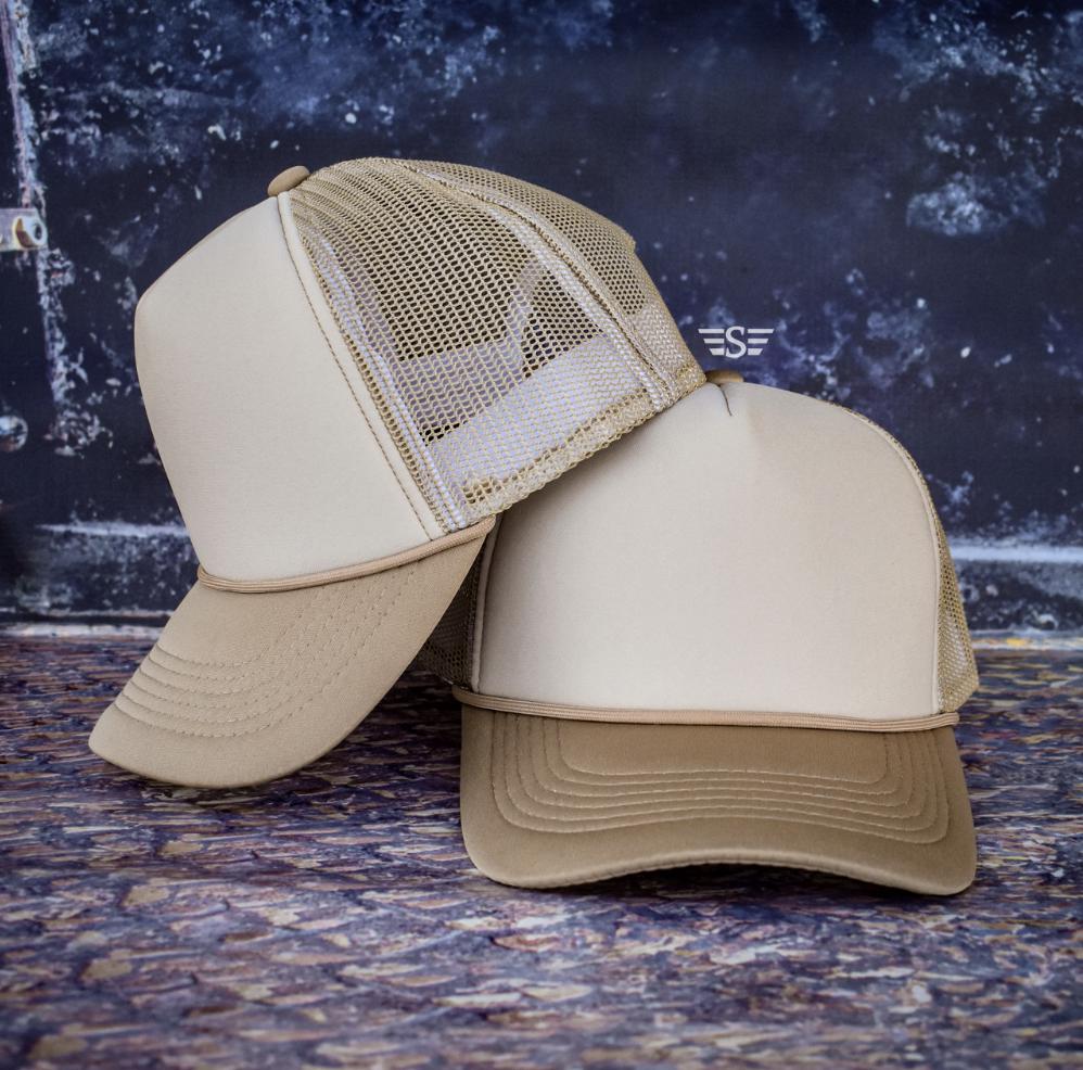 Custom Vinyl Puff Foam Trucker Hats | Ponytail Back | OSFM