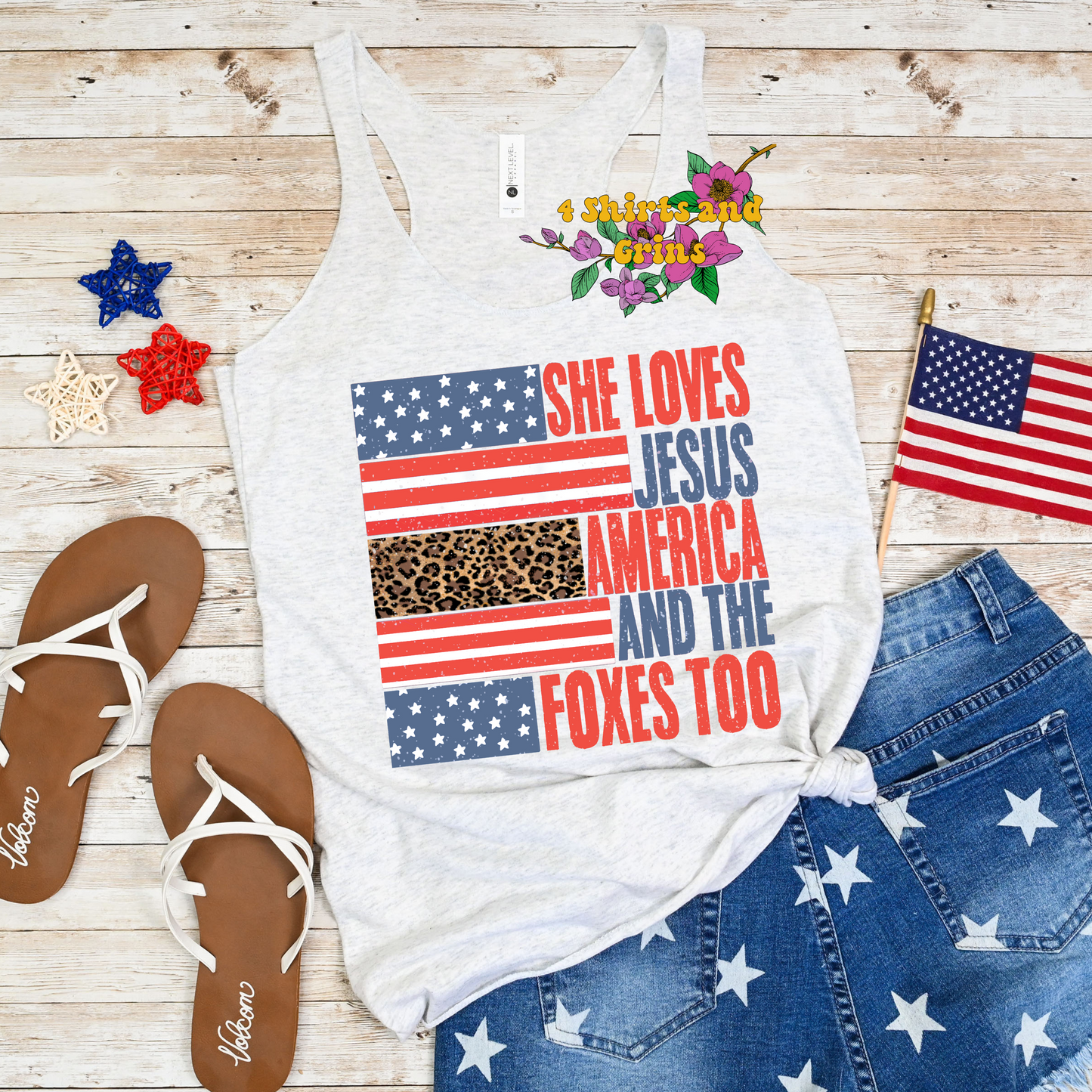 She Loves Jesus, America and the Foxes Too!
