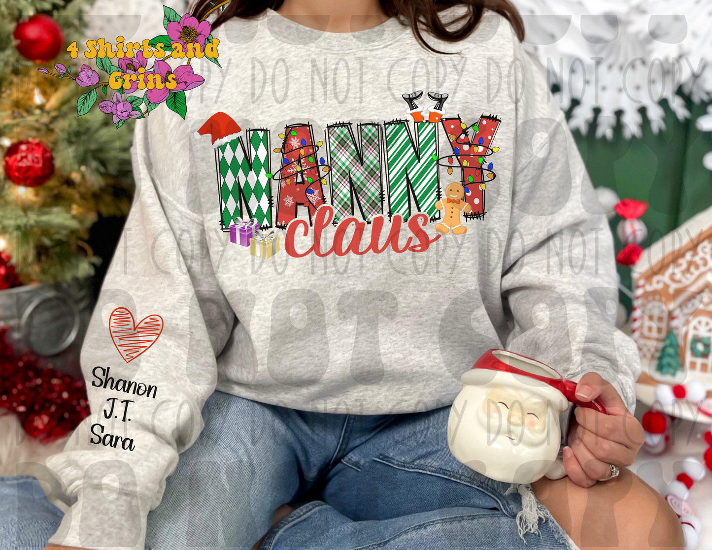 Custom "Claus" Sweatshirt