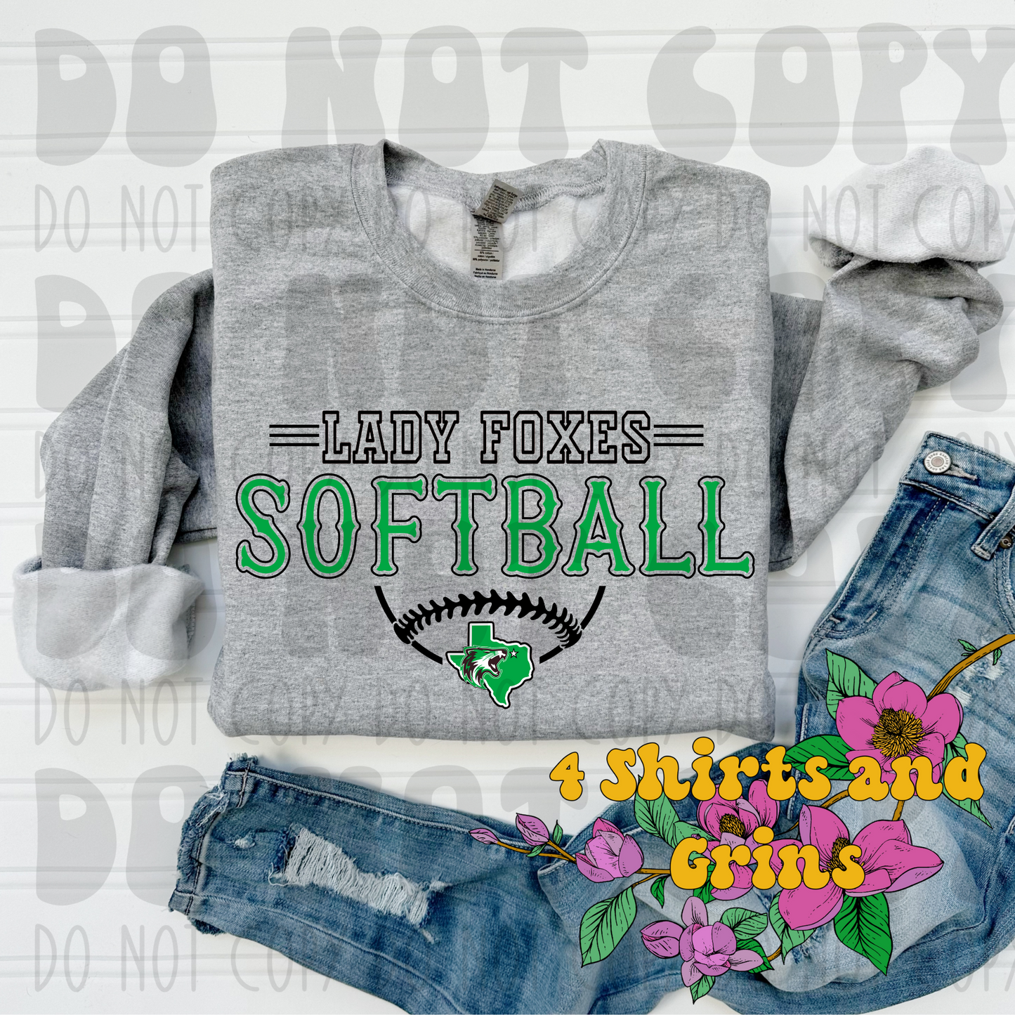 Lady Foxes Softball Bleacher Squad - Adult Sizes