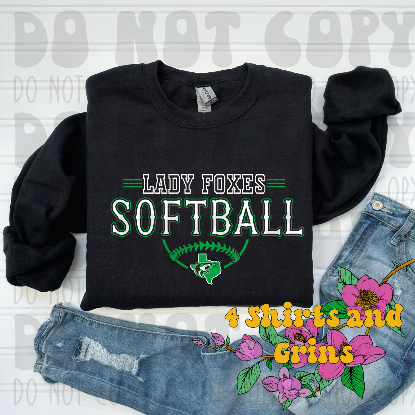 Lady Foxes Softball Bleacher Squad - Adult Sizes