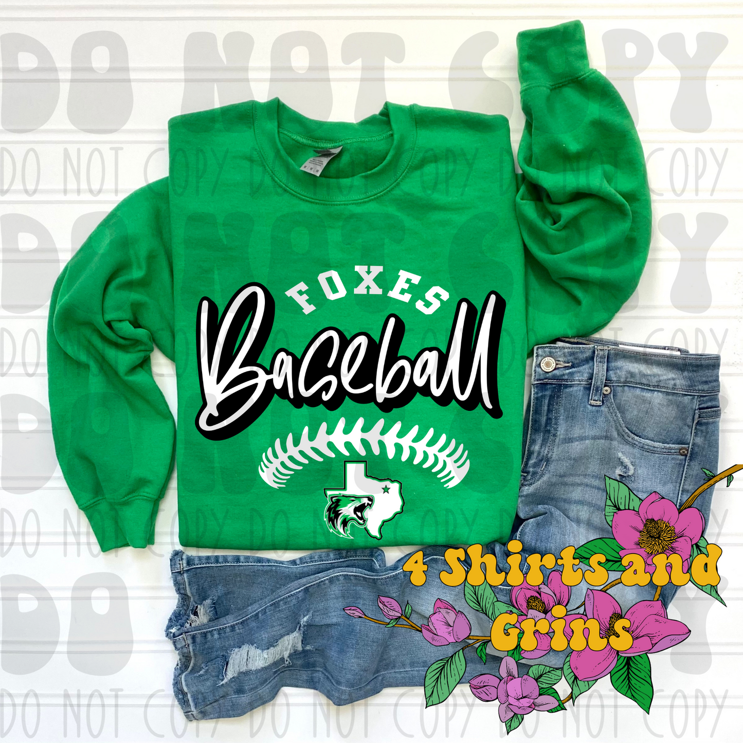 Foxes Baseball - Adult Sizes