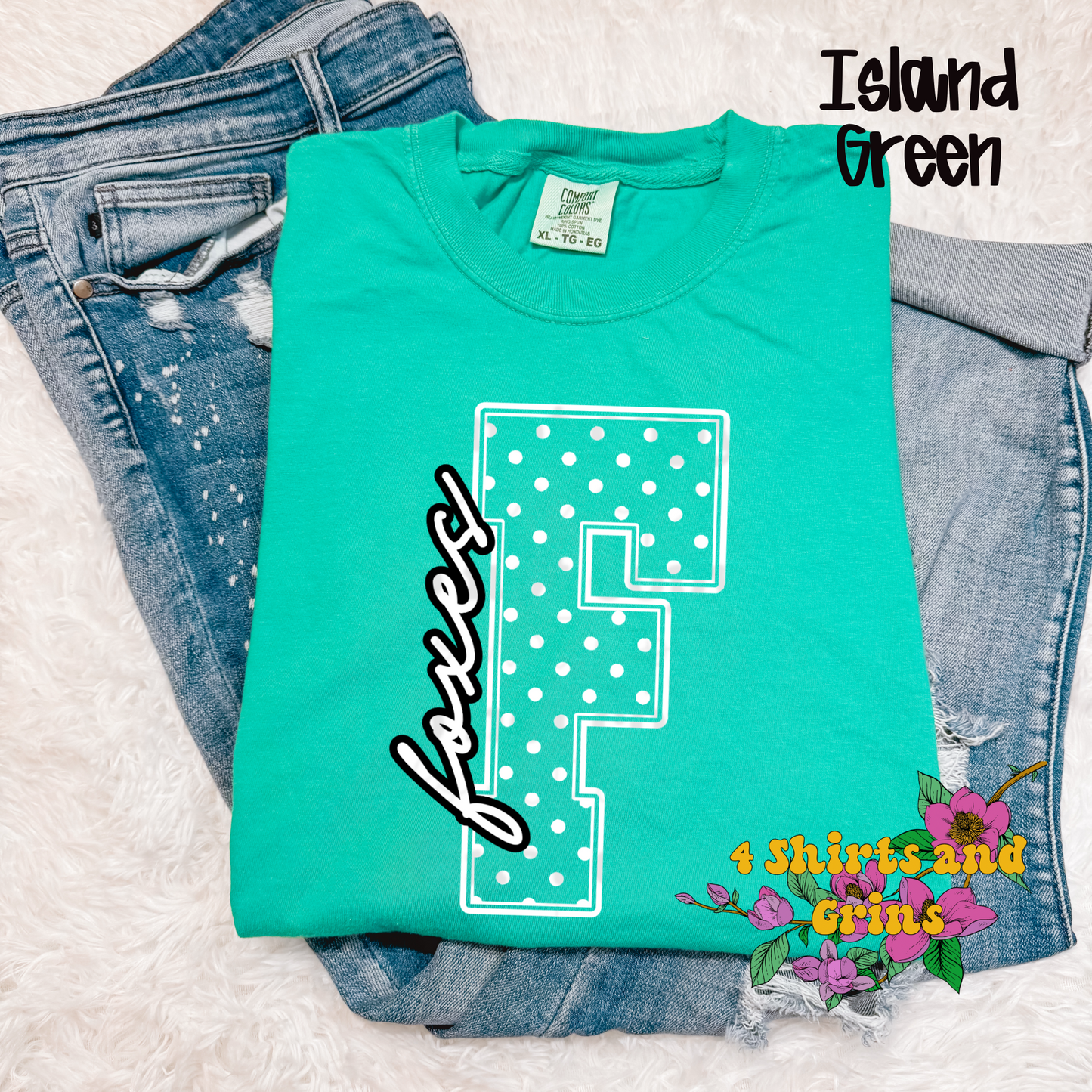 #4 Polka Dot F