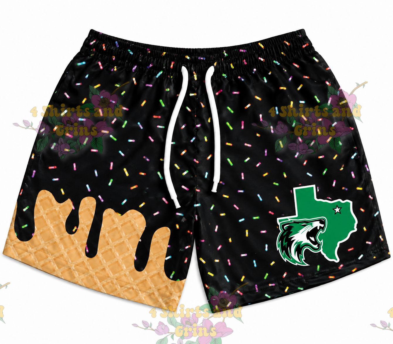 Pre-Order Custom Boys Spirit Trunk Shorts | Personalized School Team Shorts | Youth & Adult | Any Logo & Colors