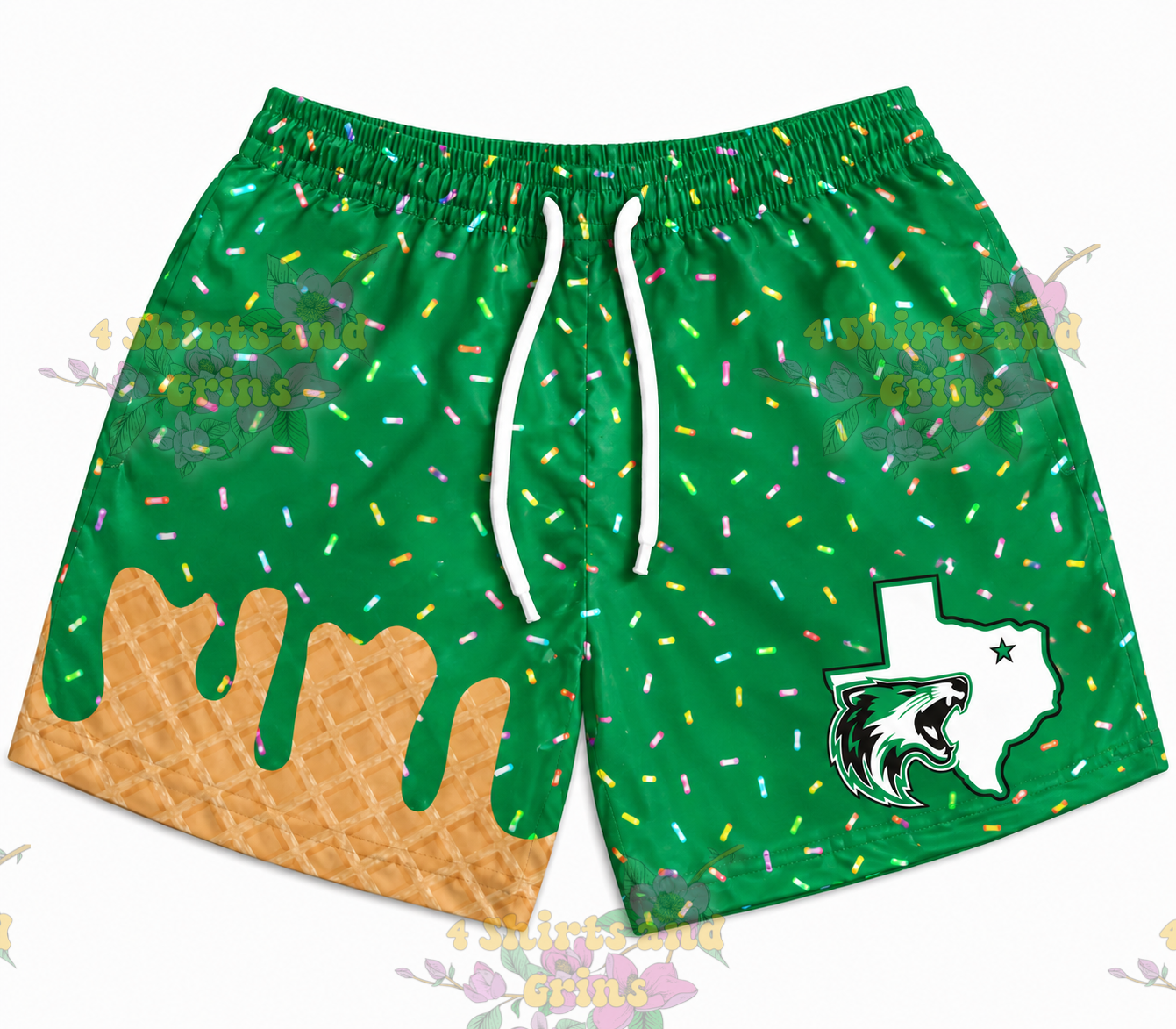 Pre-Order Custom Boys Spirit Trunk Shorts | Personalized School Team Shorts | Youth & Adult | Any Logo & Colors