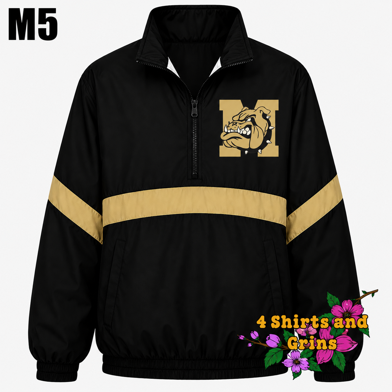 Custom Spirit Jacket Preorder | Personalized Checkerboard or Leopard Quarter Zip Pullover | Youth & Adult Sizes