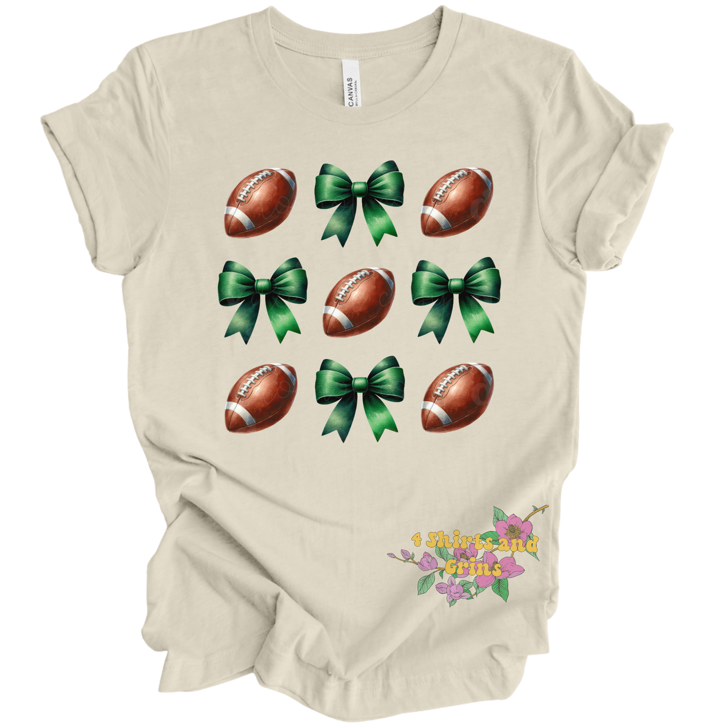 Coquette Football T-Shirt