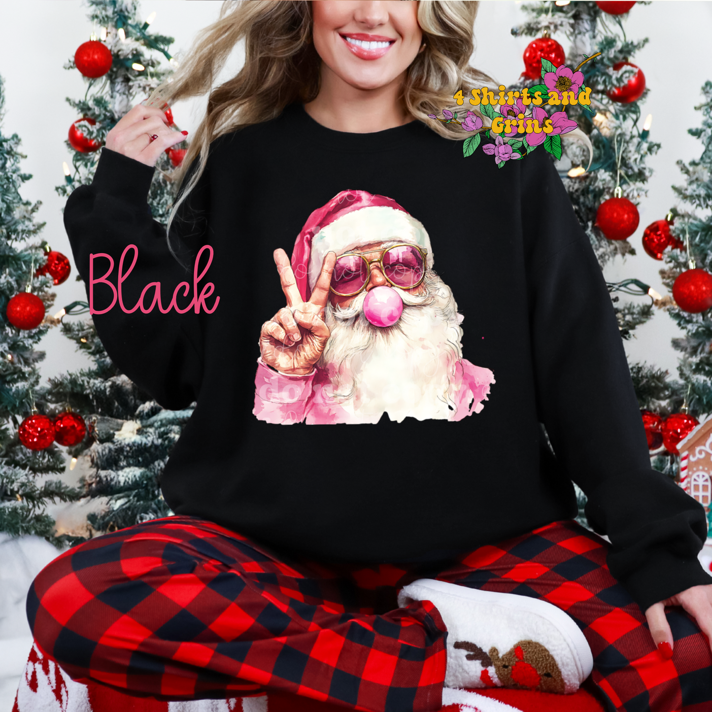 Bubble Santa Sweatshirt