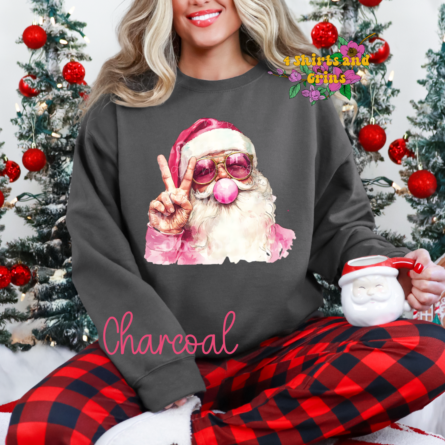 Bubble Santa Sweatshirt