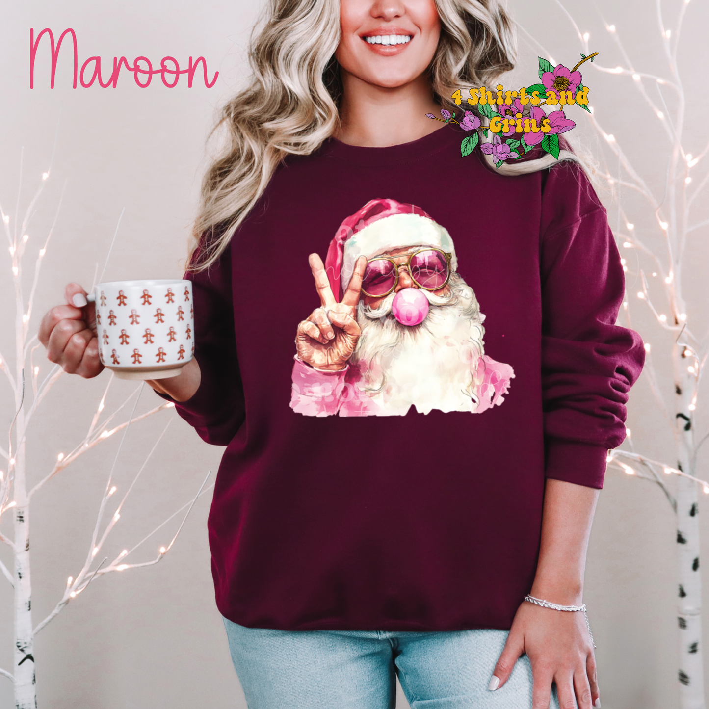 Bubble Santa Sweatshirt