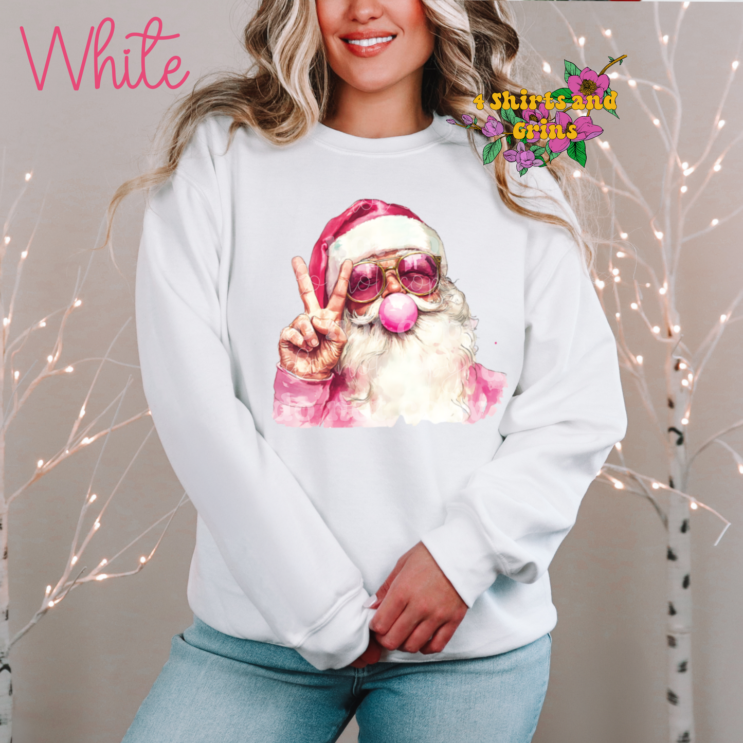 Bubble Santa Sweatshirt