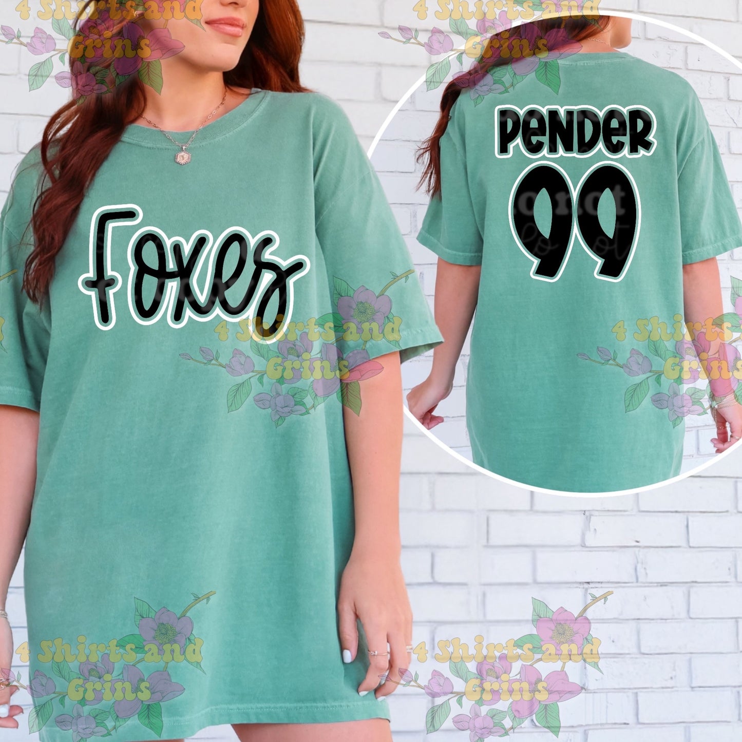 Custom Comfort Colors Spirit Shirt | DTF Transfer Design | Choose Colors