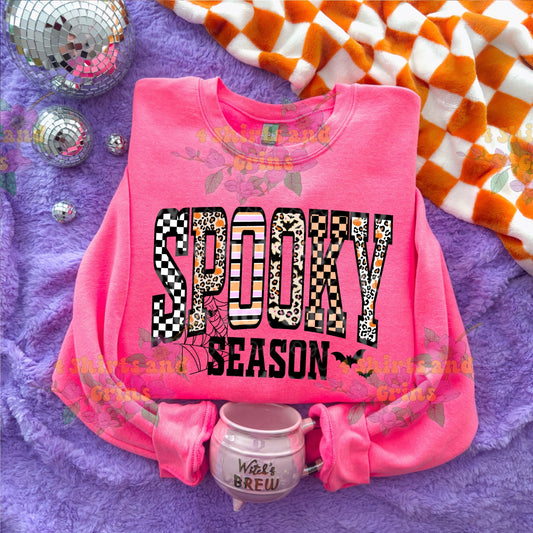 Spooky Season Shirt or Sweatshirt | Youth & Adult Sizes | Comfort Colors, Gildan, or Jerzees