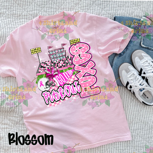 Pink Out Foxes Spirit Shirt or Sweatshirt – Comfort Colors Tee or Gildan Crewneck