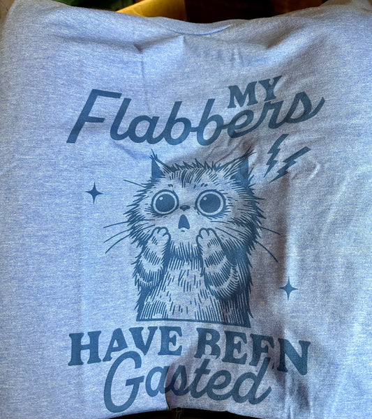 My Flabbers Have Been Gasted Tee | Heather Royal Blue Softstyle Shirt