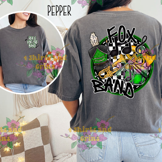Fox Band Comfort Colors Tee