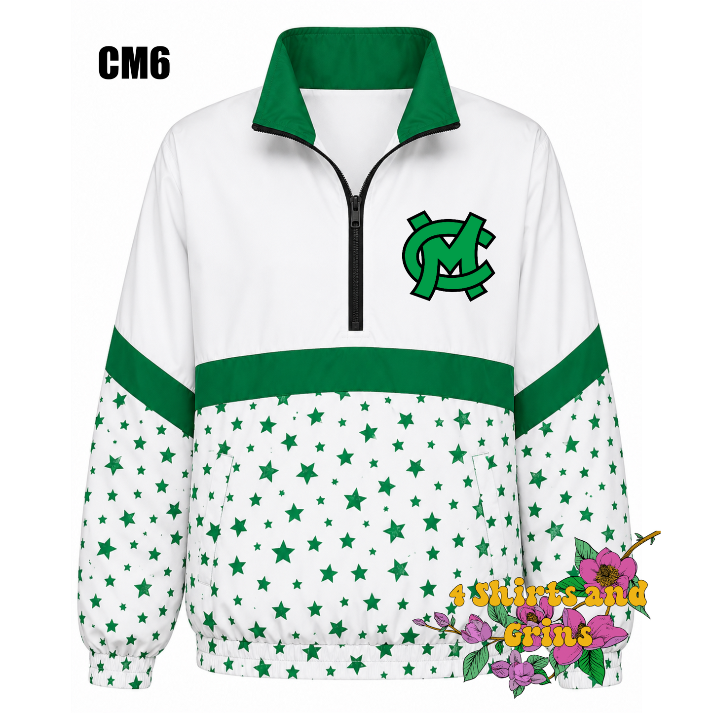 Custom Spirit Jacket Preorder | Personalized Checkerboard or Leopard Quarter Zip Pullover | Youth & Adult Sizes