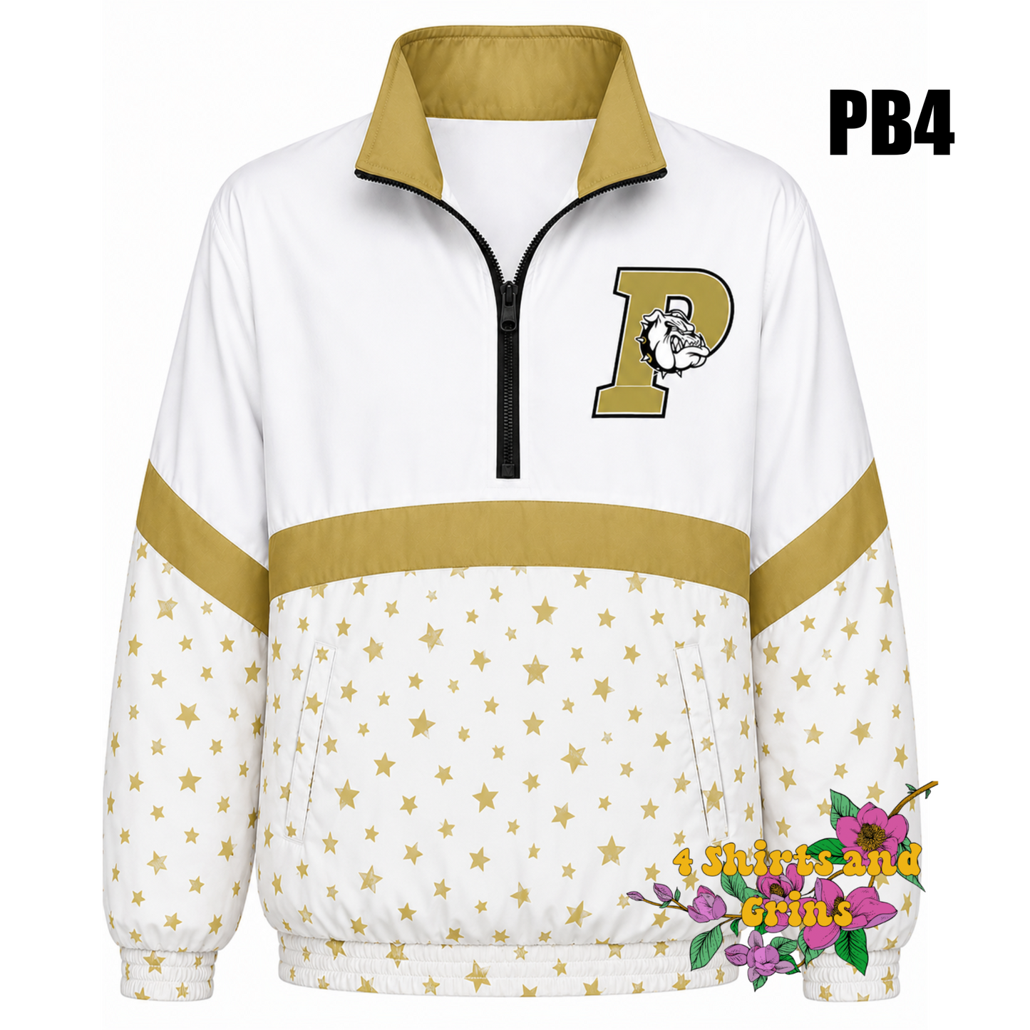 Custom Spirit Jacket Preorder | Personalized Checkerboard or Leopard Quarter Zip Pullover | Youth & Adult Sizes