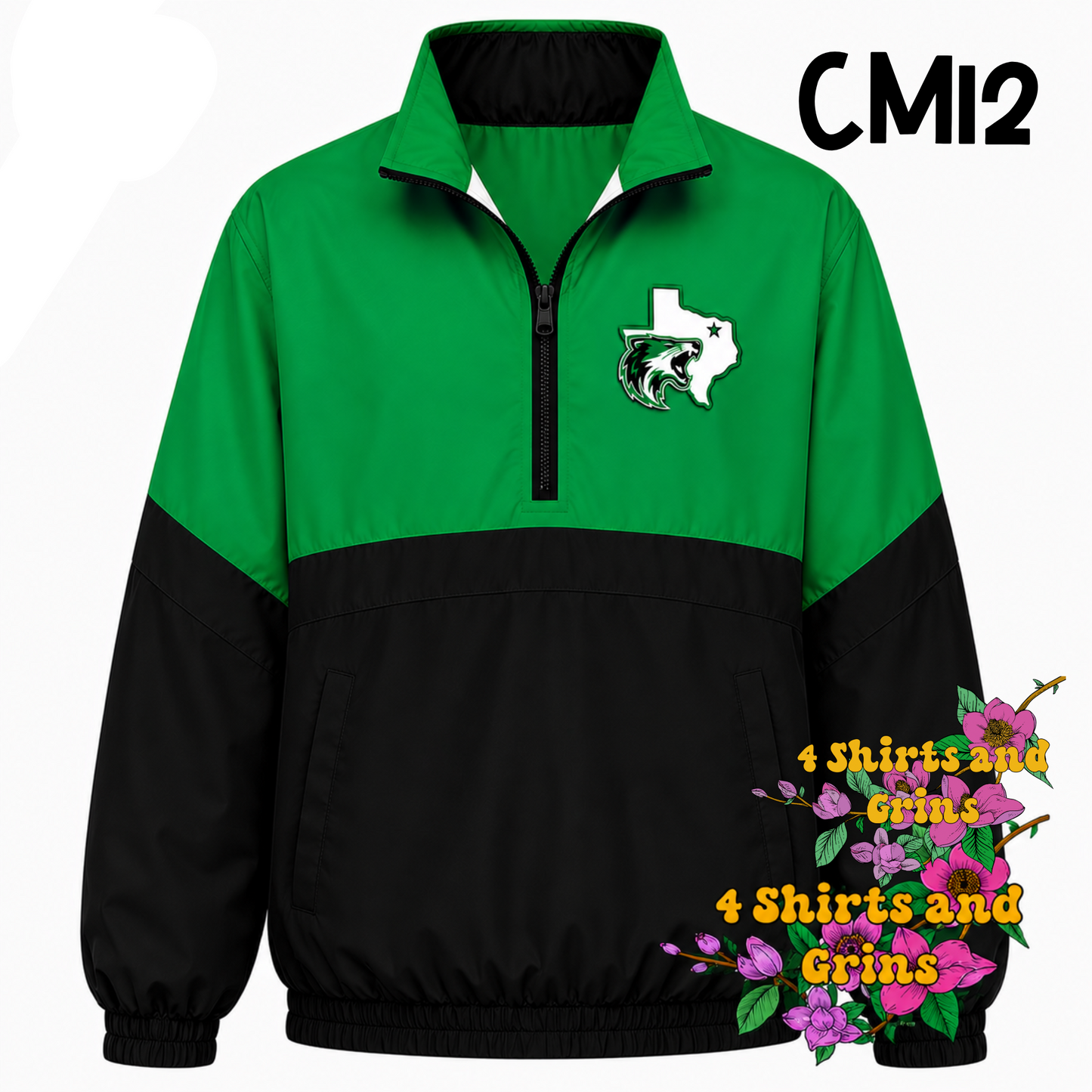 Custom Spirit Jacket Preorder | Personalized Checkerboard or Leopard Quarter Zip Pullover | Youth & Adult Sizes