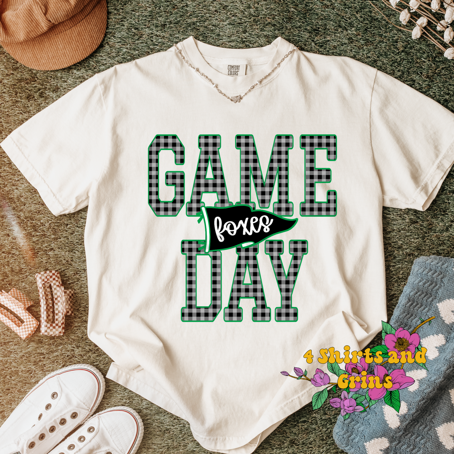 #3 Gingham Game Day