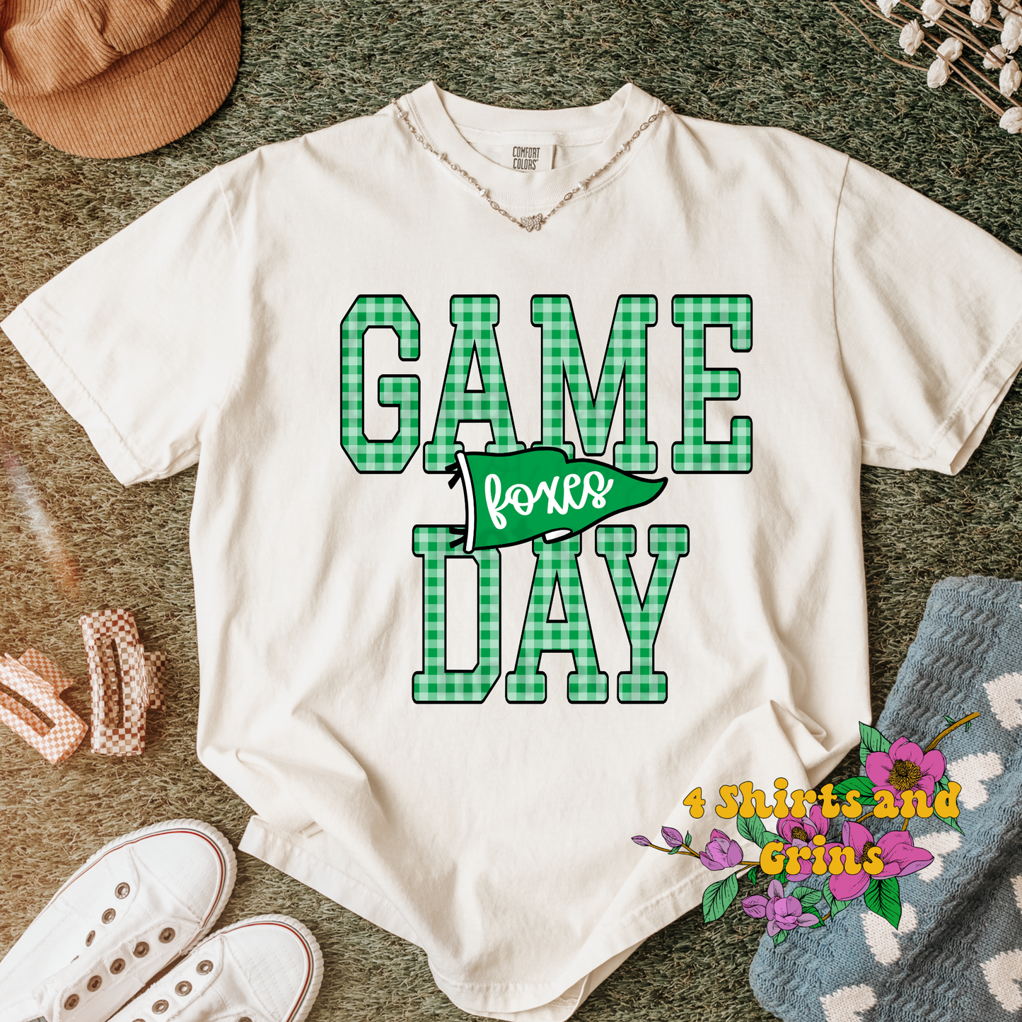 #3 Gingham Game Day