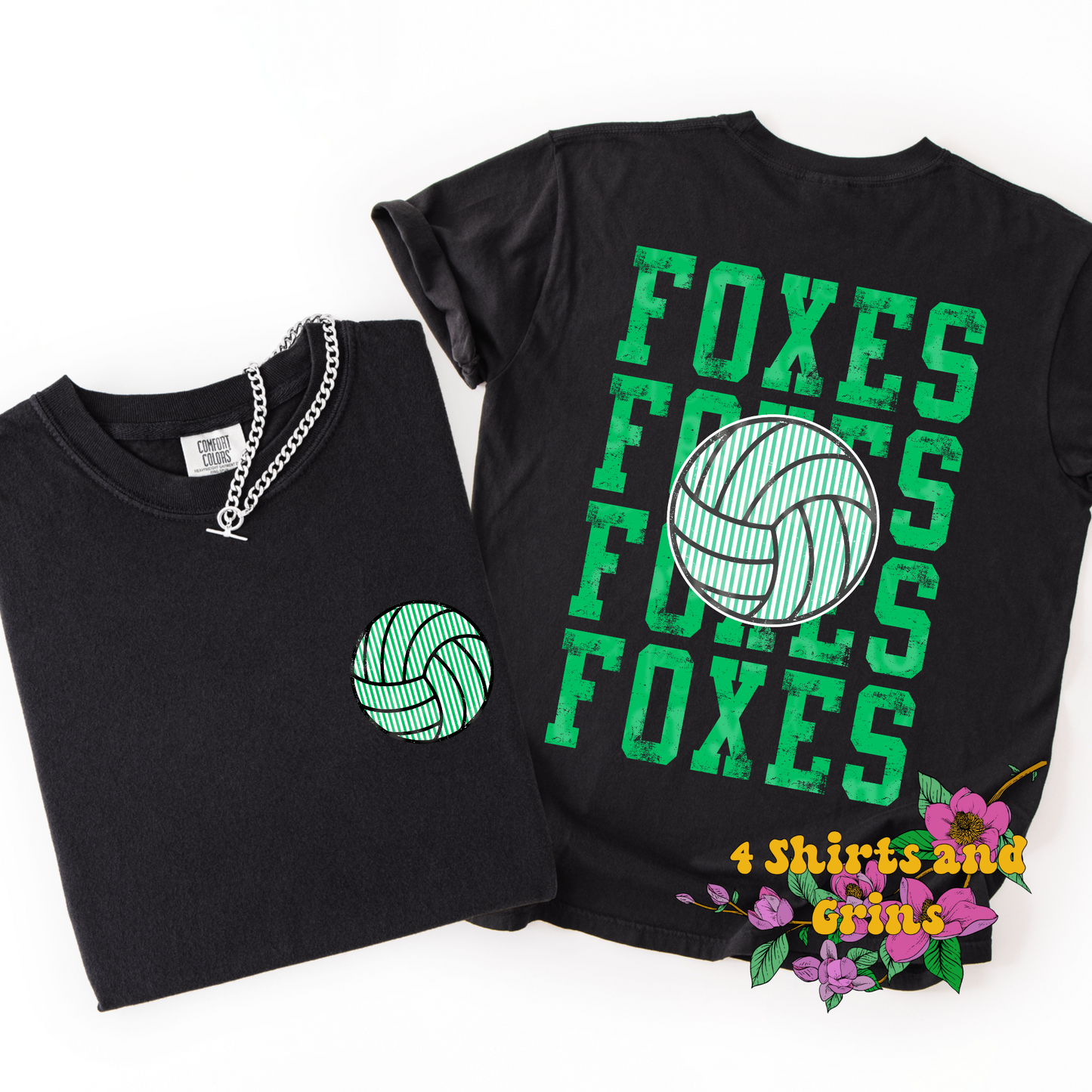 Seersucker Volleyball Foxes