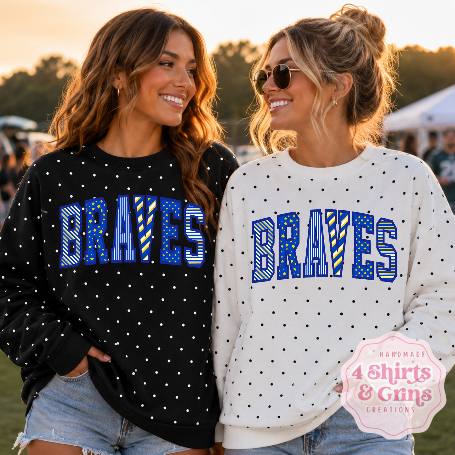 Polka Dot Sweatshirt PRE-ORDER
