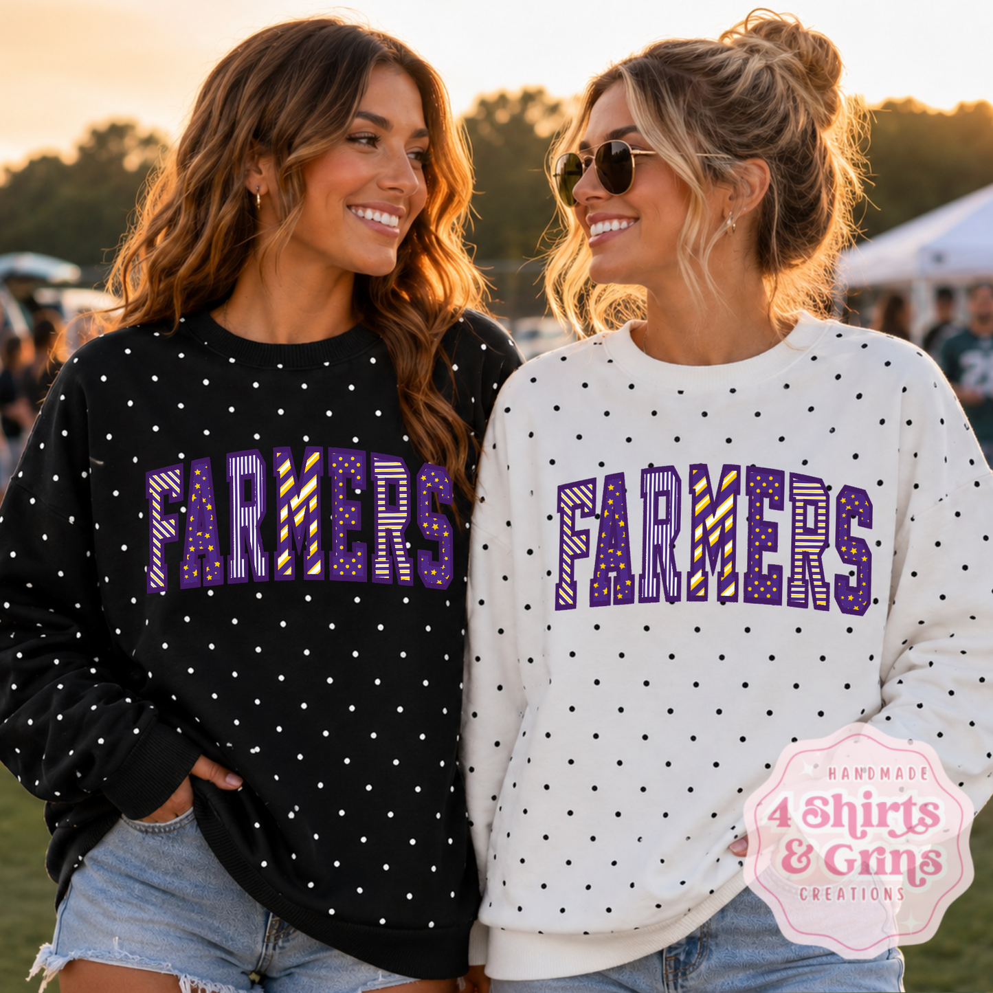 Polka Dot Sweatshirt PRE-ORDER
