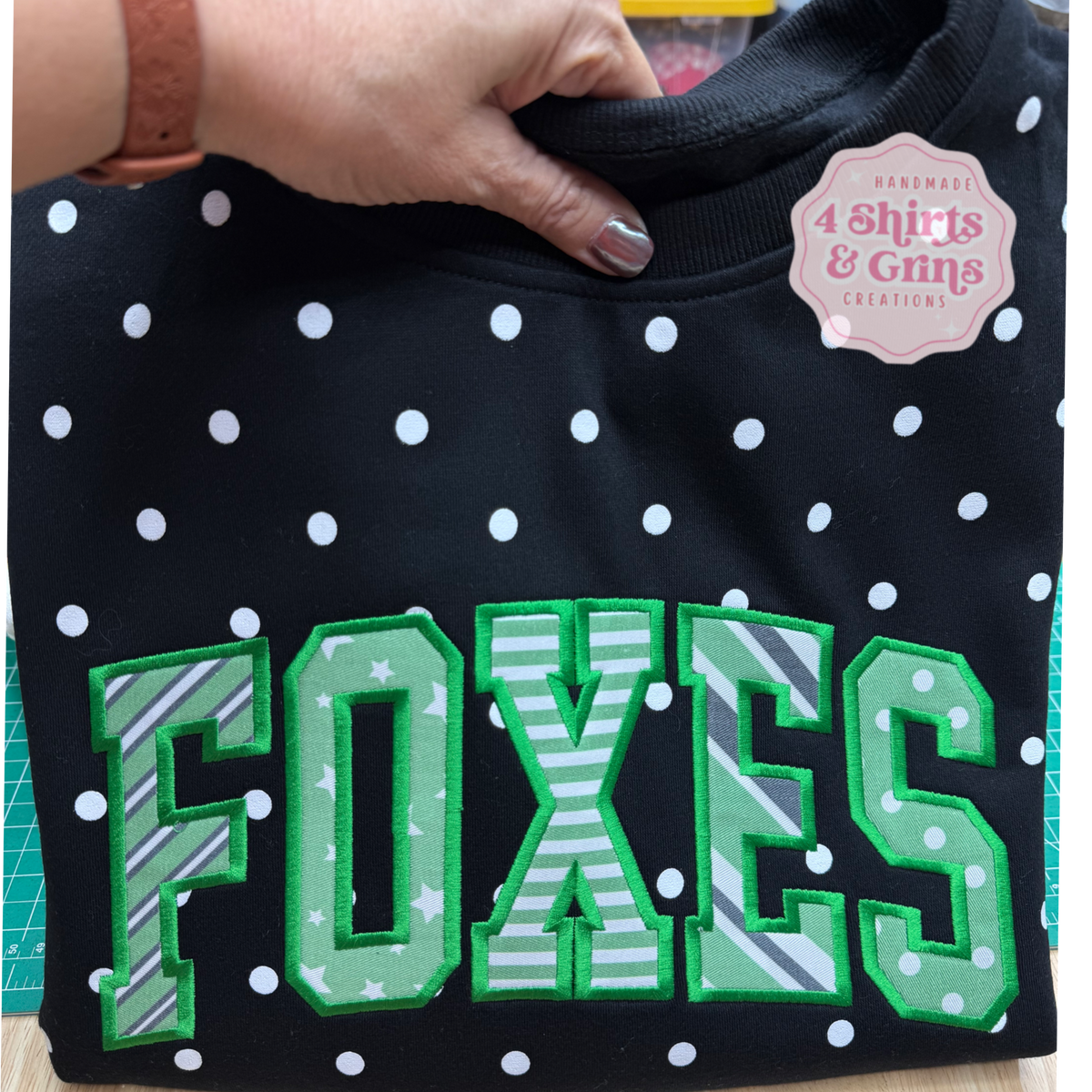 Polka Dot Sweatshirt