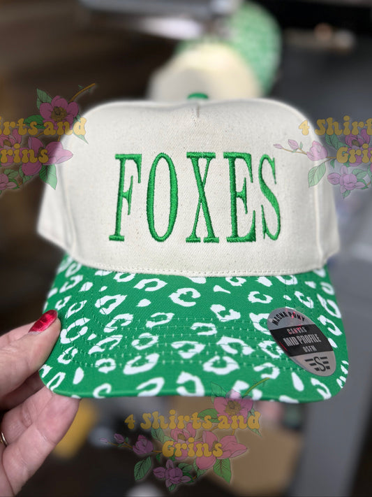 Custom Leopard Bill Magna Pony™ Hat | Personalized Embroidered Cap