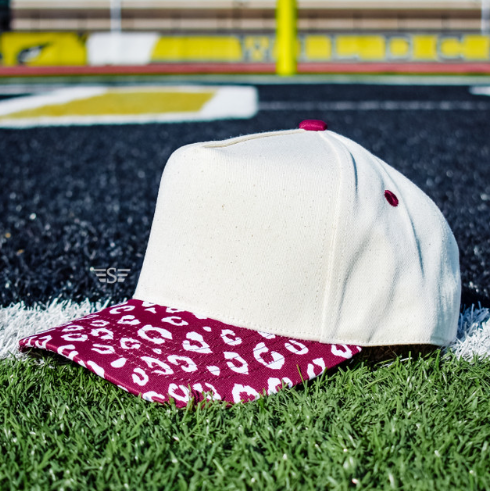 Custom Leopard Bill Magna Pony™ Hat | Personalized Embroidered Cap