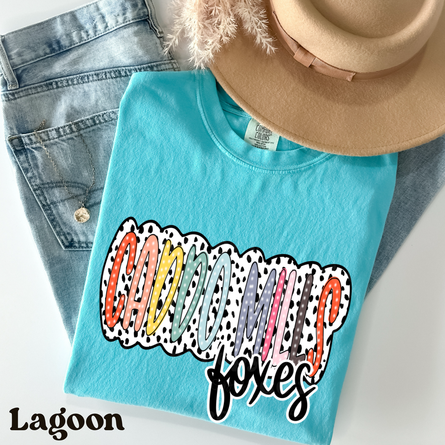 Colorful Dalmatian Caddo Mills Shirt