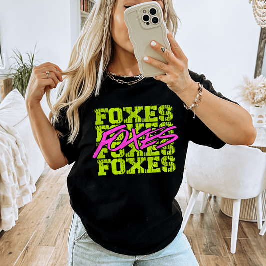 Stacked Foxes T-Shirt