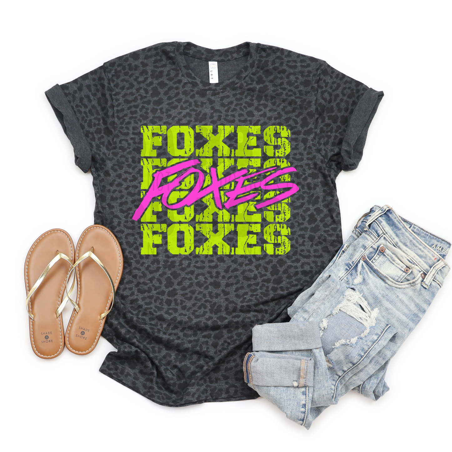 Stacked Foxes T-Shirt